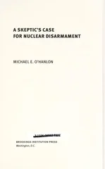 A Skeptic's Case for Nuclear Disarmament