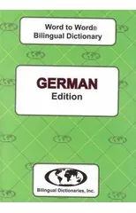 English-German & German-English Word-to-Word Dictionary
