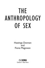 The Anthropology of Sex