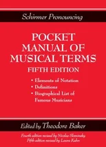 Pocket Manual Of Musical Terms