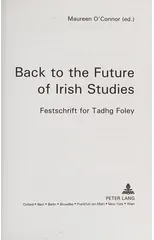 Back to the Future of Irish Studies
