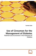 Use of Cinnamon for the Management of Diabetes