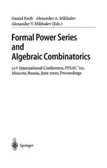 Formal Power Series and Algebraic Combinatorics