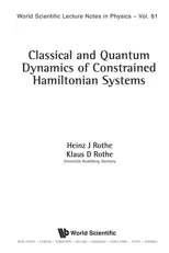 Classical & Quantum Dynamics Of... (V81)