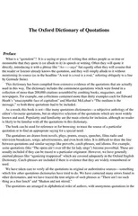 Concise Oxford Dictionary of Quotations