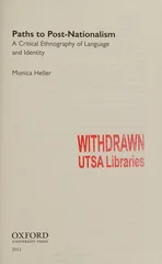 Paths to Post-Nationalism