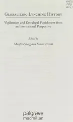 Globalizing Lynching History