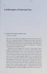 The Face of the Earth