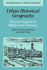 Urban Historical Geography