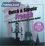 Pimsleur French Quick & Simple Course - Level 1 Lessons 1-8 CD