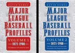 Major League Baseball Profiles, 1871-1900, 2-volume Set