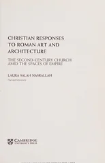 Christian Responses to Roman Art and Architecture