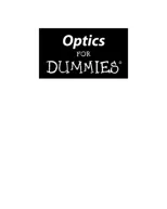 Optics for Dummies