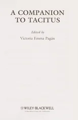 A Companion to Tacitus