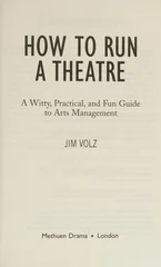 How to Run a Theatre