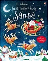 First Sticker Book Santa