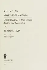 Yoga for Emotional Balance
