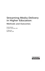 Streaming Media Delivery in Higher Education