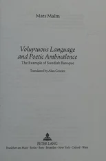 Voluptuous Language and Poetic Ambivalence