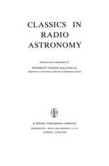 Classics in Radio Astronomy (Softcover Reprint of the Original 1st 1982)