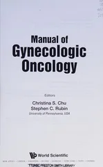 Manual Of Gynecologic Oncology
