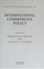 The Oxford Handbook of International Commercial Policy