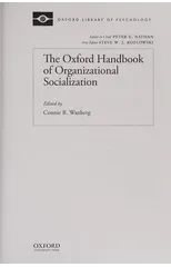 The Oxford Handbook of Organizational Socialization