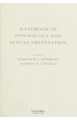 Handbook of Psychology and Sexual Orientation