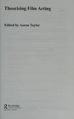 Theorizing Film Acting