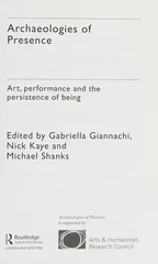Archaeologies of Presence