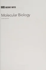BIOS Instant Notes in Molecular Biology