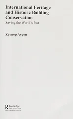 International Heritage and Historic Building Conservation