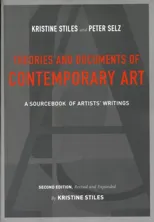 Theories and Documents of Contemporary Art