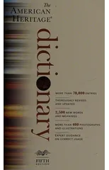 The American Heritage Dictionary