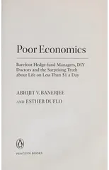 Poor Economics
