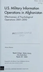 U.S. Military Information Operations in Afghanistan