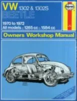 VW 1302 & 1302S (70 - 72) Haynes Repair Manual
