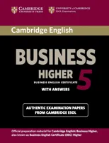 Cambridge English Business 5 Higher Student's Book with Answers