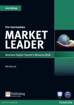 Market Leader 3rd edition Pre-Intermediate Teacher's Resource Book for Pack