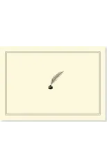 Note Card Quill Pen & Ink