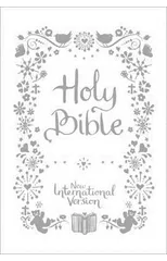NIV Tiny White Christening Bible