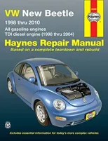 Volkswagen VW New Beetle 1.8 & 2.0L petrol (1998-2010) & 1.9L TDI diesel (1998-2004) Haynes Repair Manual (USA)
