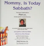 Mommy, Is Today Sabbath? (Asian Edition)