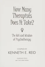 How Many Therapists Does It Take?