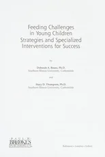 Feeding Challenges in Young Children