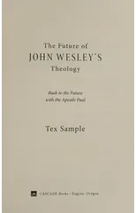 The Future of John Wesley's Theology