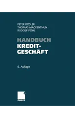 Handbuch Kreditgeschaft