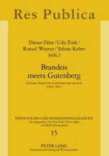 Brandeis meets Gutenberg