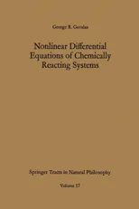 Nonlinear Differential Equations of Chemically Reacting Systems