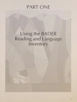 Bader Reading & Language Inventory